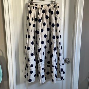 Maiwa Ikat Polkadot Skirt